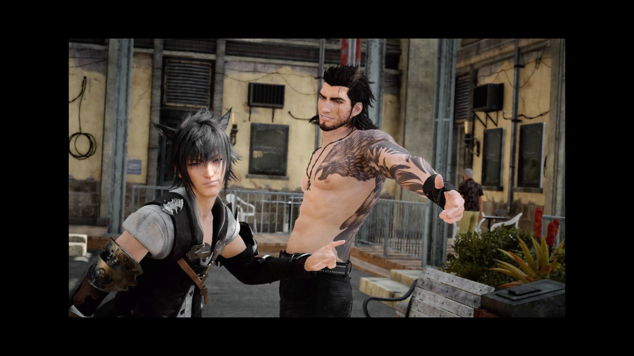 stupid gladnoct pose idk