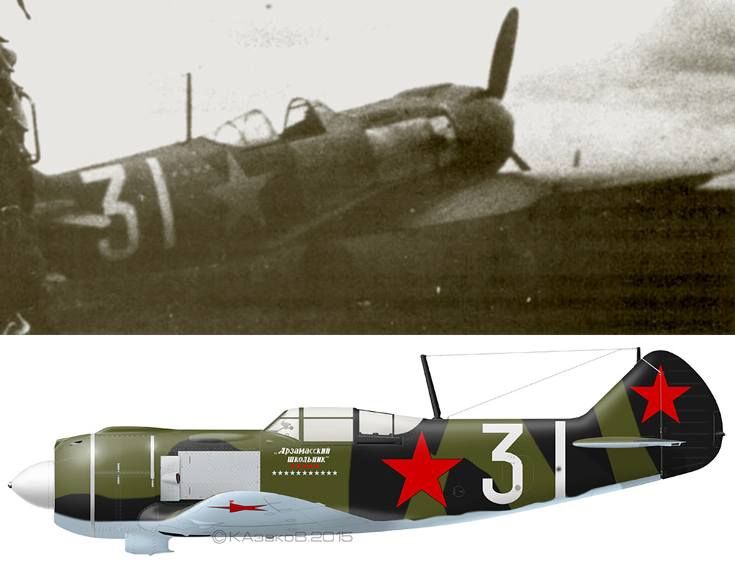 Lavochkin-La-5F-137GvIAP-Silver-31-slogan-Arzamas-schoolboy-01