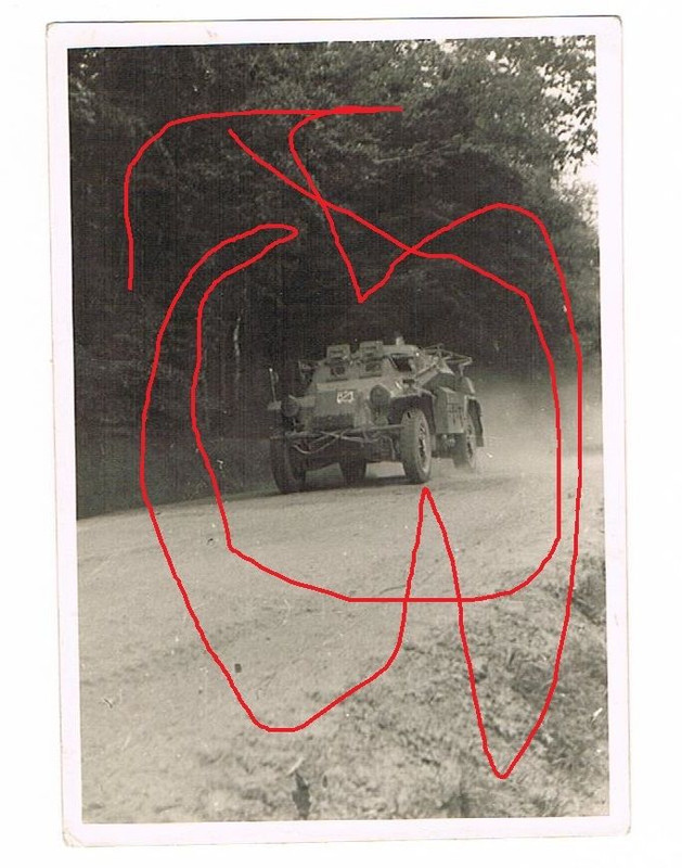 Foto Wehrmacht Panzerwagen Panzer Spähwagen2