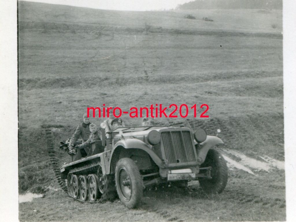 Wehrmacht, Sdkfz, Halbkette, Gelände und Wasserf