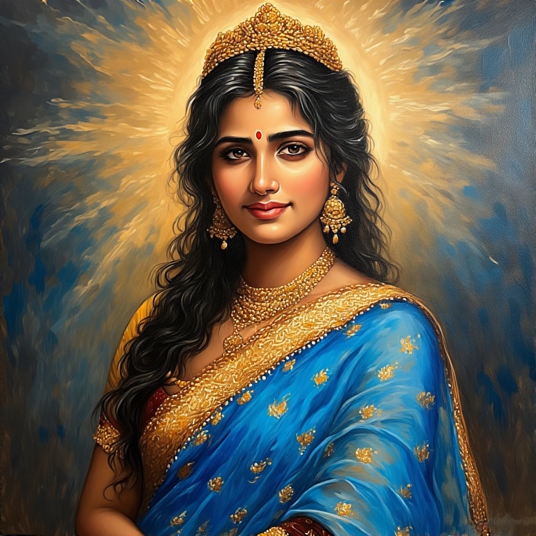 Portrait-of-a-dravidian-woman-37