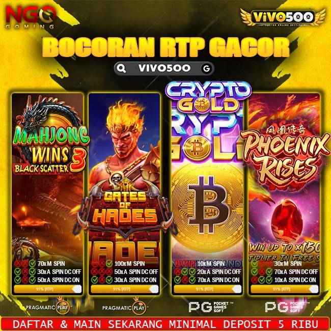 VIVO500 - Apk Slot Gacor Resmi Minimal Deposit Lima Ribuan | VIVO500