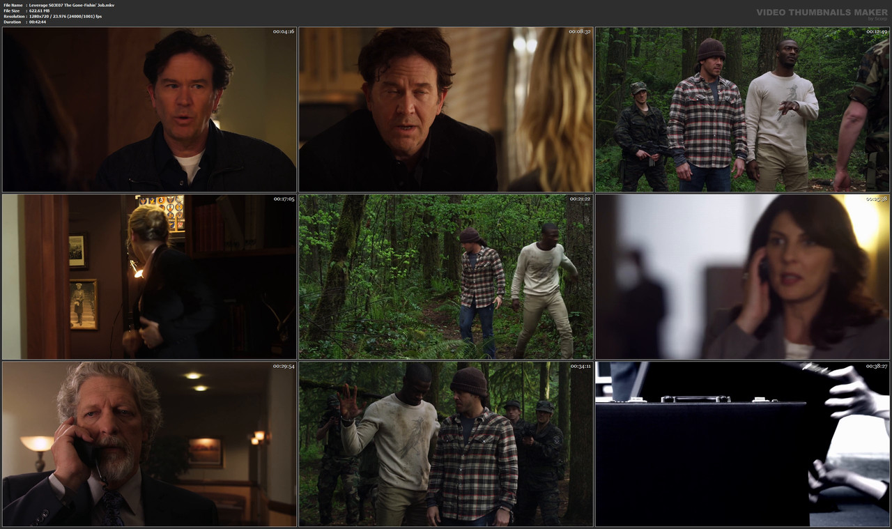 Leverage S03E07 The Gone-Fishin' Job.mkv