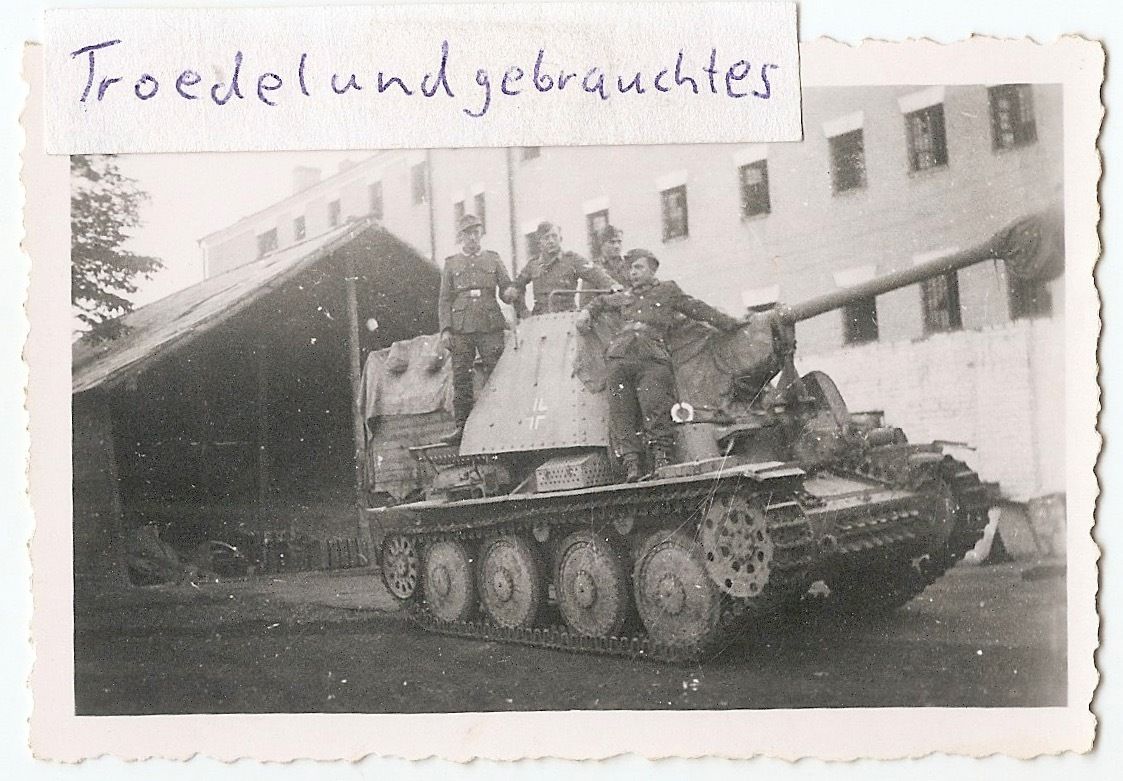 2 WK WW2 MILITÄR PANZER EK WEHRMACHT GRUPPE KASE