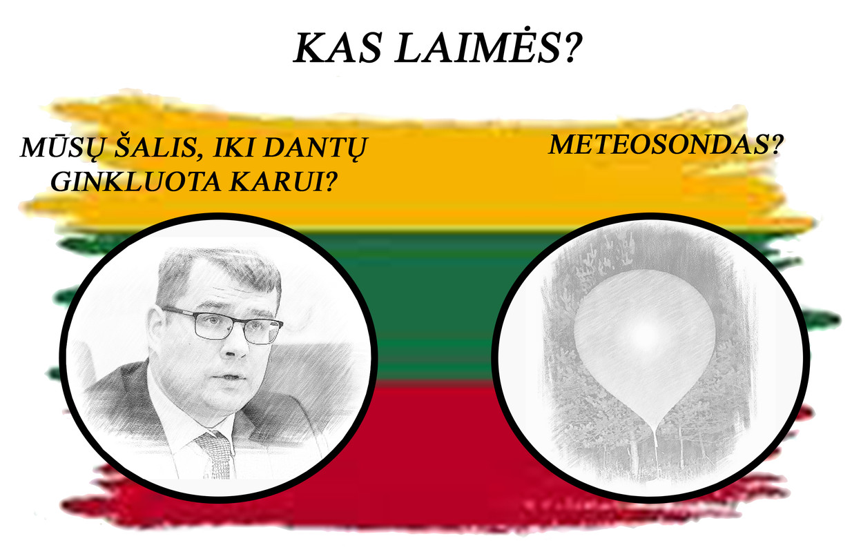 Mūsų kariuomenę nugalėjo netikėtas priešas - orų zondai.