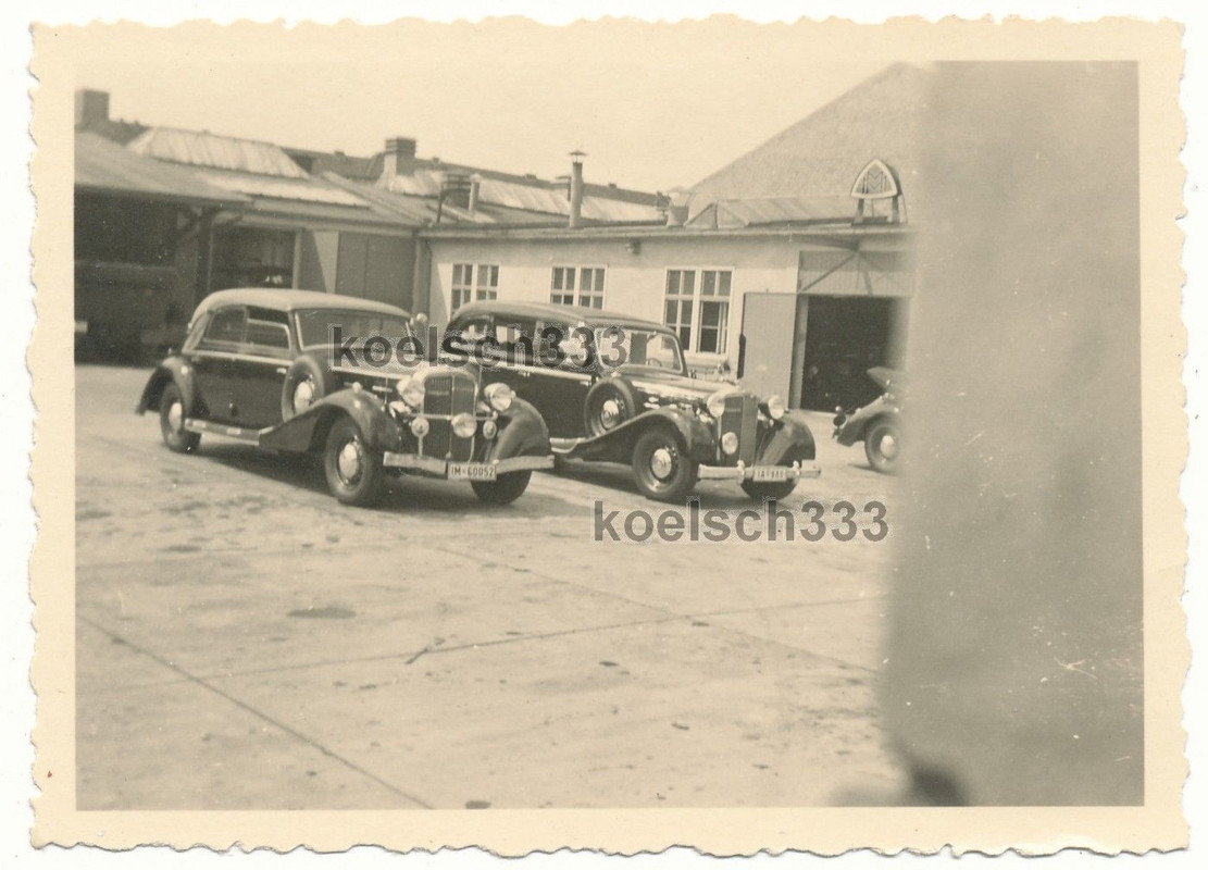 Foto Maybach Typ SW 42 PKW´s für hohe Offiziere 