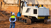 Obra civil: estructura en proceso de construcción