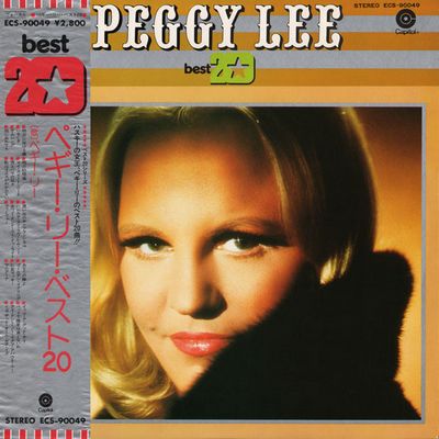 Peggy Lee - Best 20 (1976) [Japanese Release, CD-Quality + Hi-Res Vinyl Rip]