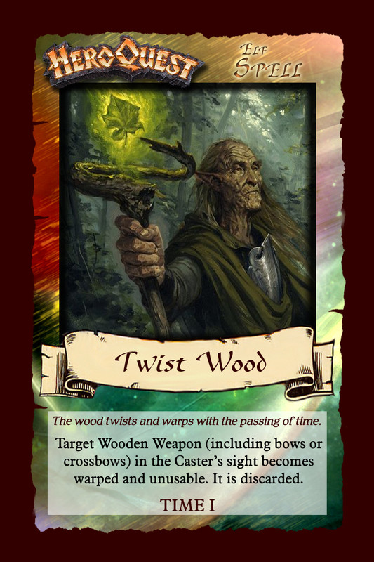 k12 TIME I -  Twist Wood (elf spell)
