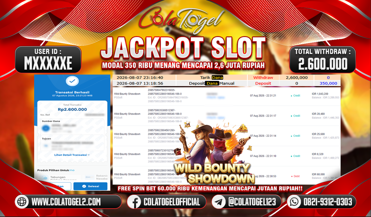 JACKPOT SLOT GACOR!!