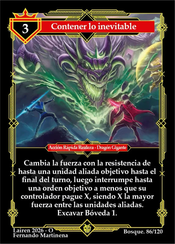 CONTENER LO INEVITABLE