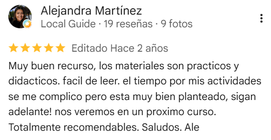 Opinión de estudiante 2