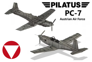 1/48, 1/72 & 1/32 - Pilatus PC-7 Turbo Trainer by Wolf 3D