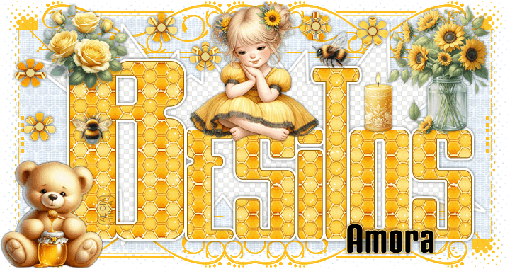 Besos Flors i Abelles amora