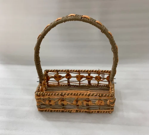 Rustic Woven Basket