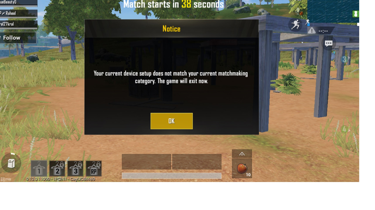 Help] How to bypass the anti cheat PUBGM - 
