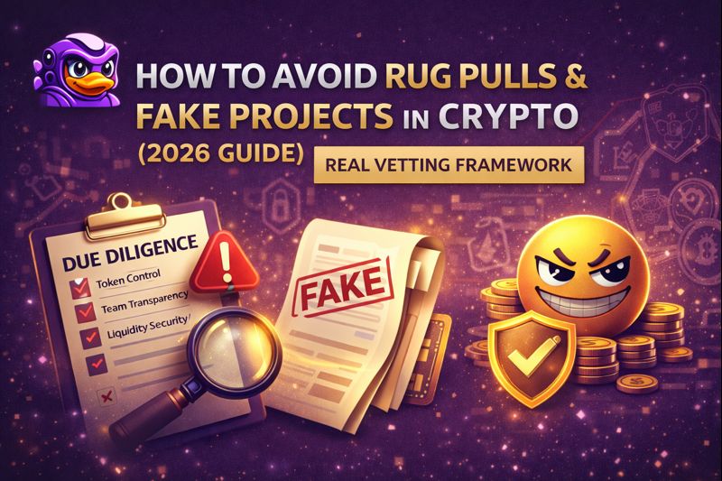 How to Avoid Rug Pulls & Fake Projects in Crypto (2026 Guide)