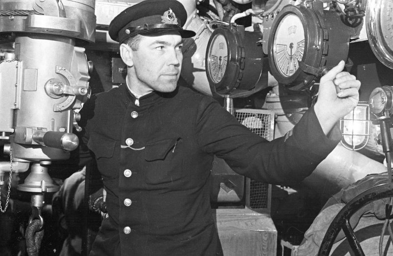 Командир Щ-304 капитан-лейтенант Афанасьев Я.П.