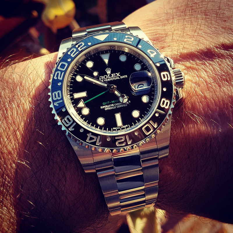 Rolex GMT Master II 40mm Ref 116710LN Cal. 3186 (1)