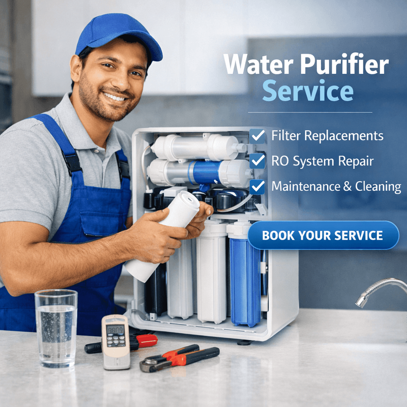 RO water purifier complete service