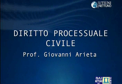 Videolezioni di Diritto Processuale Civile [SATRip ITA]