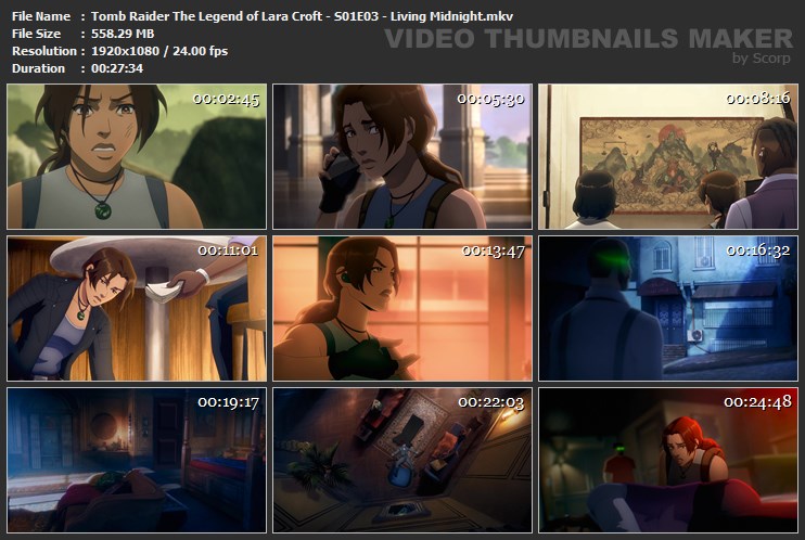 Tomb Raider The Legend of Lara Croft - S01E03 - Living Midnight.mkv