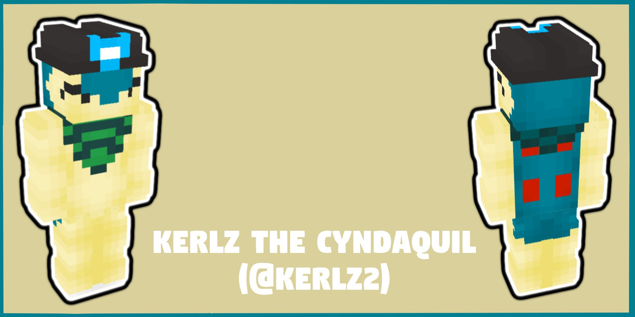 KerlZ The Cyndaquil | @KerlZ2 (Slim Model) (Commission) Minecraft Skin