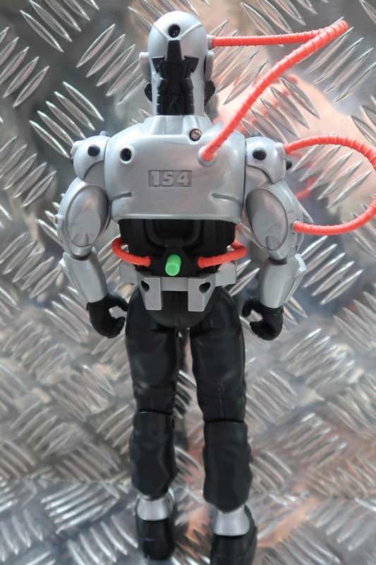 Different close up photo shots of the Silver Robot. 2-F432072-A993-4582-84-B2-AB48-FB7-F0779