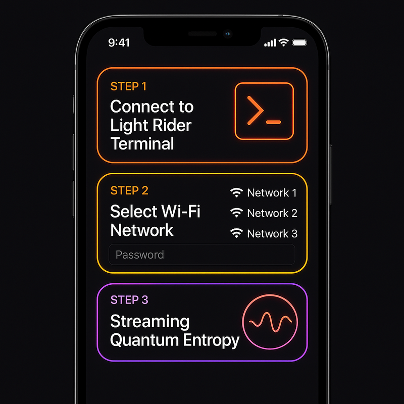 Mobile app interface