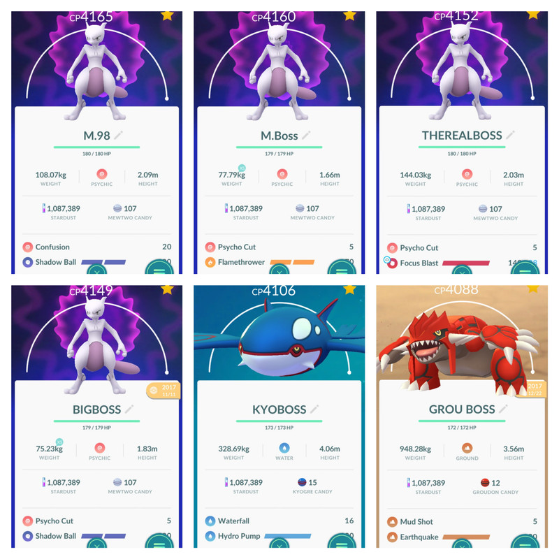 Pokemon Go' Mewtwo: Max CP & Stats