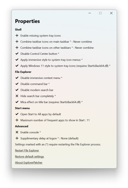 ExplorerPatcher 22000.708.46.6 ExplorerPatcher 22000.708.46.6