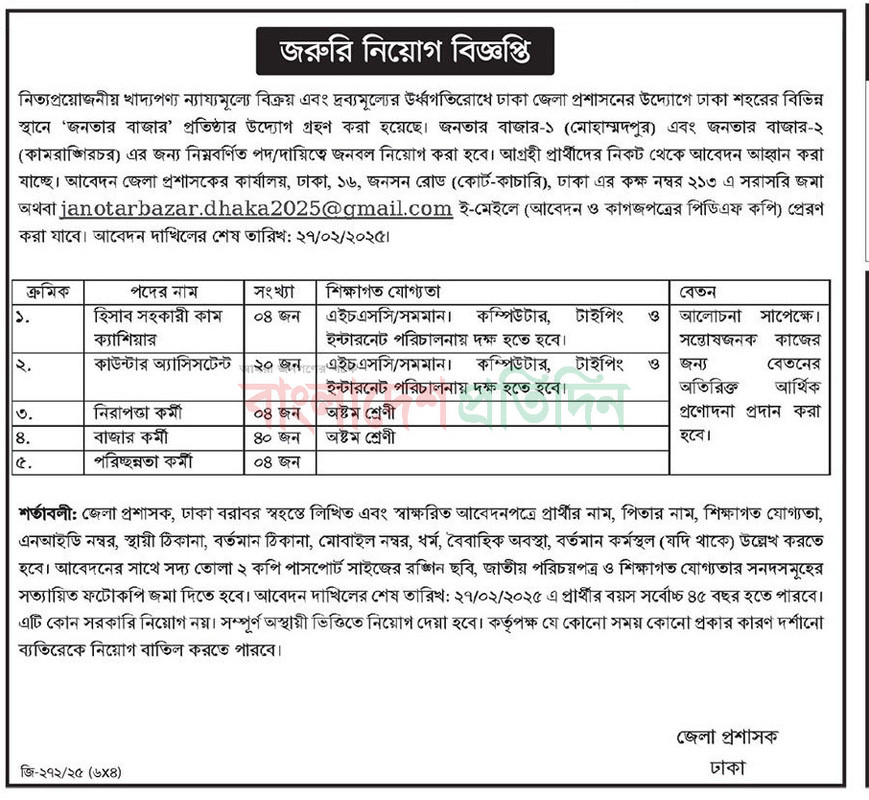 Janotar-Bazar-Job-Circular-2025