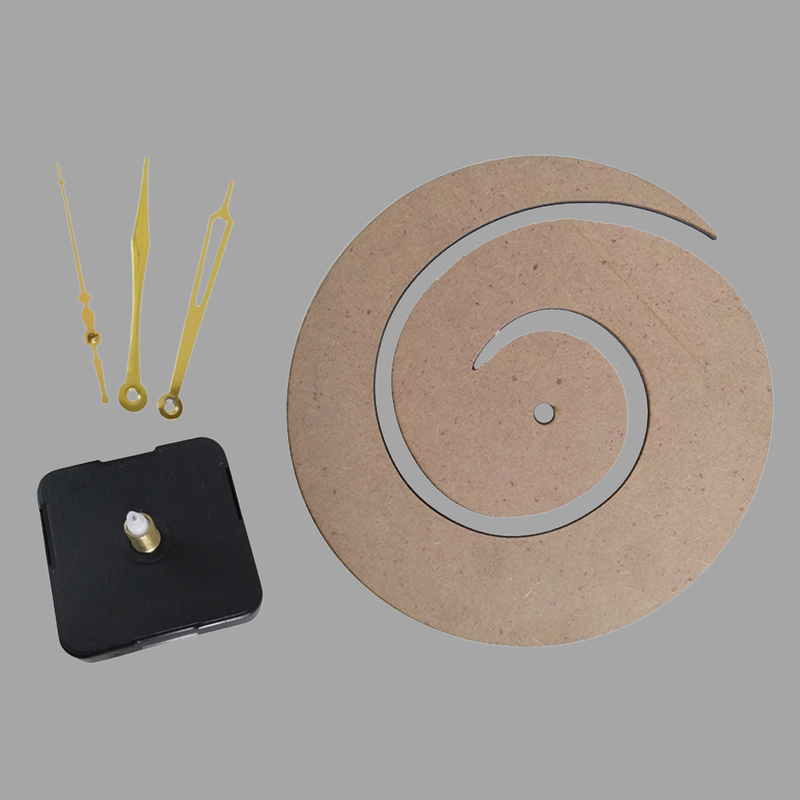 Image Transfer on Spiral Clock DIY Kit