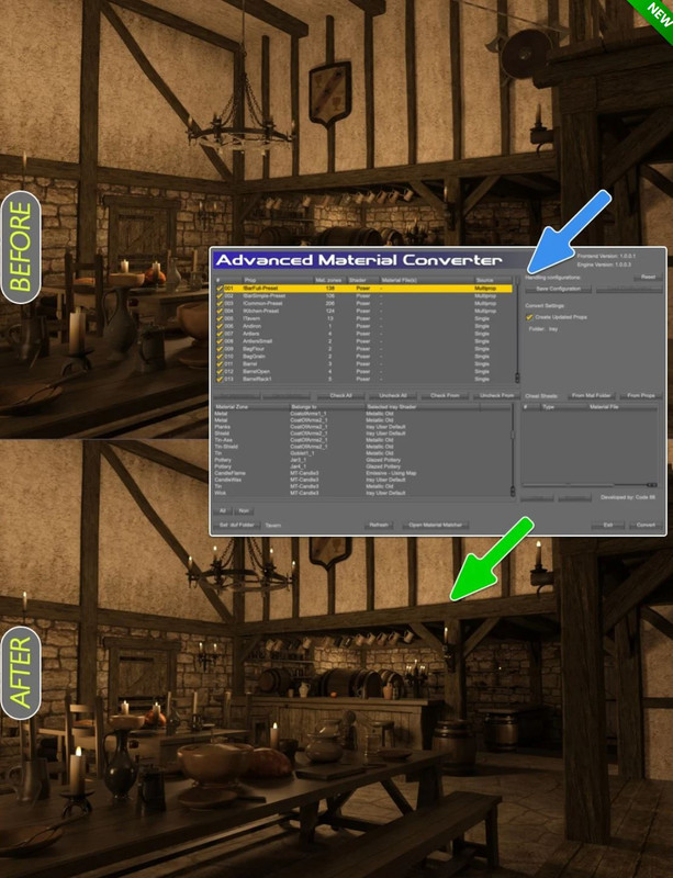 Material Converter