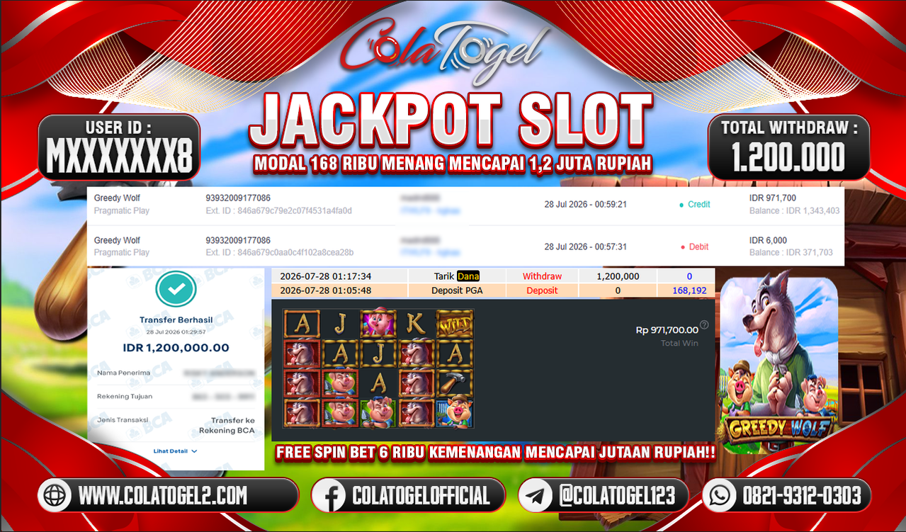 JACKPOT SLOT GACOR!!
