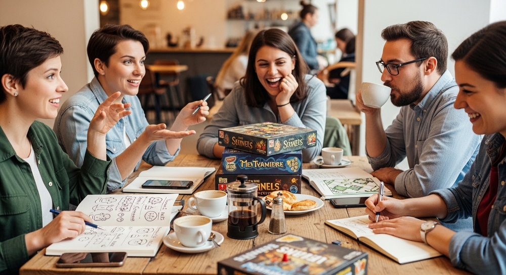 Социальный интеллектуальный марафон в компании