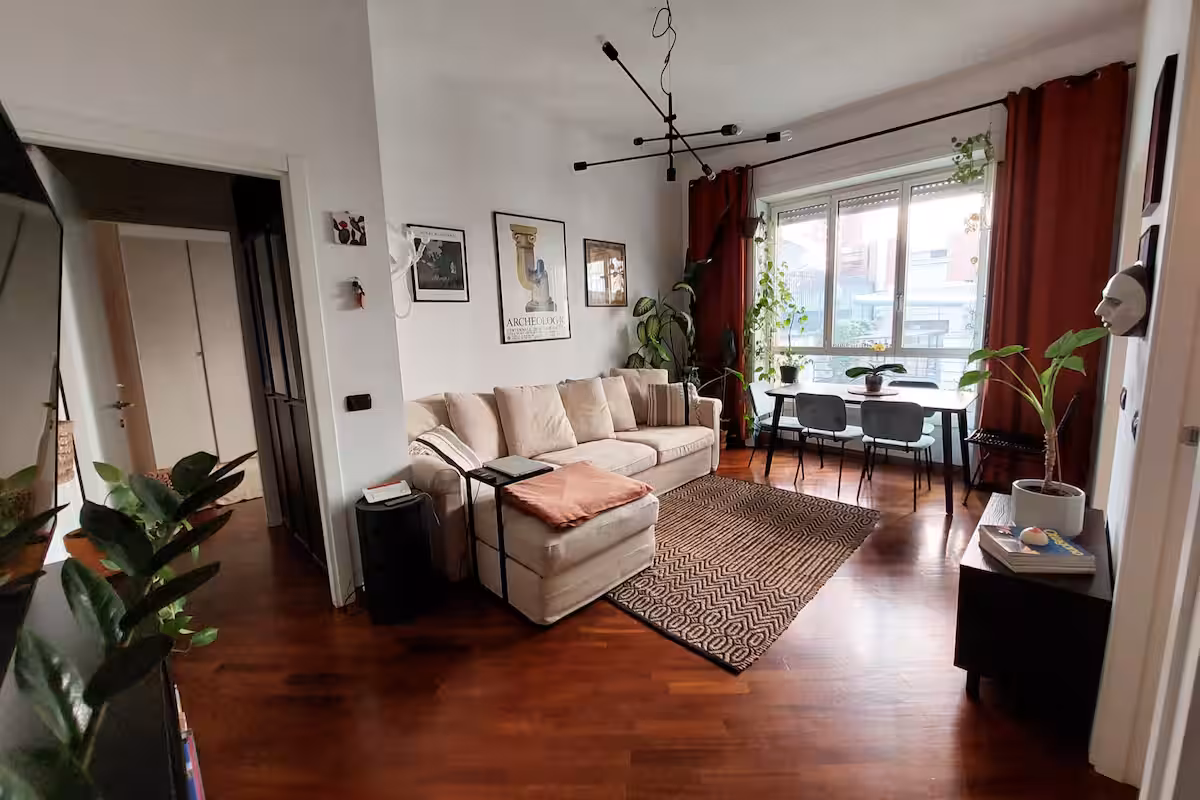 Beispiel 1: Wohnzimmer Transformation - Vor der Bearbeitung