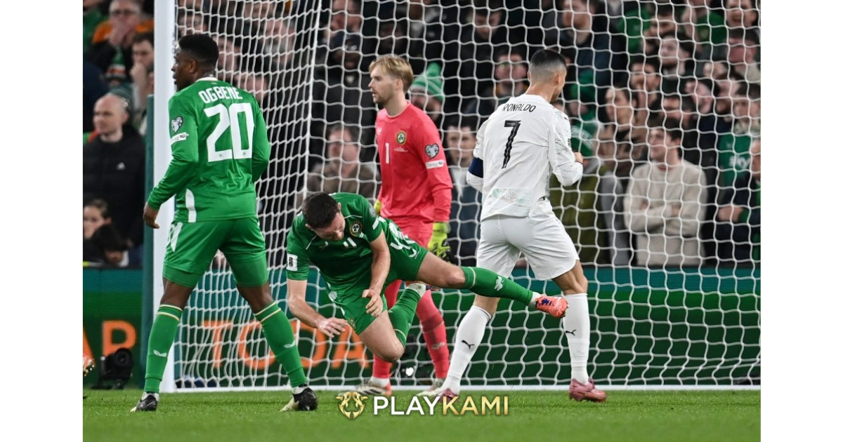 Highlights Ronaldo dikartu merah setelah melanggar Dara O'Shea