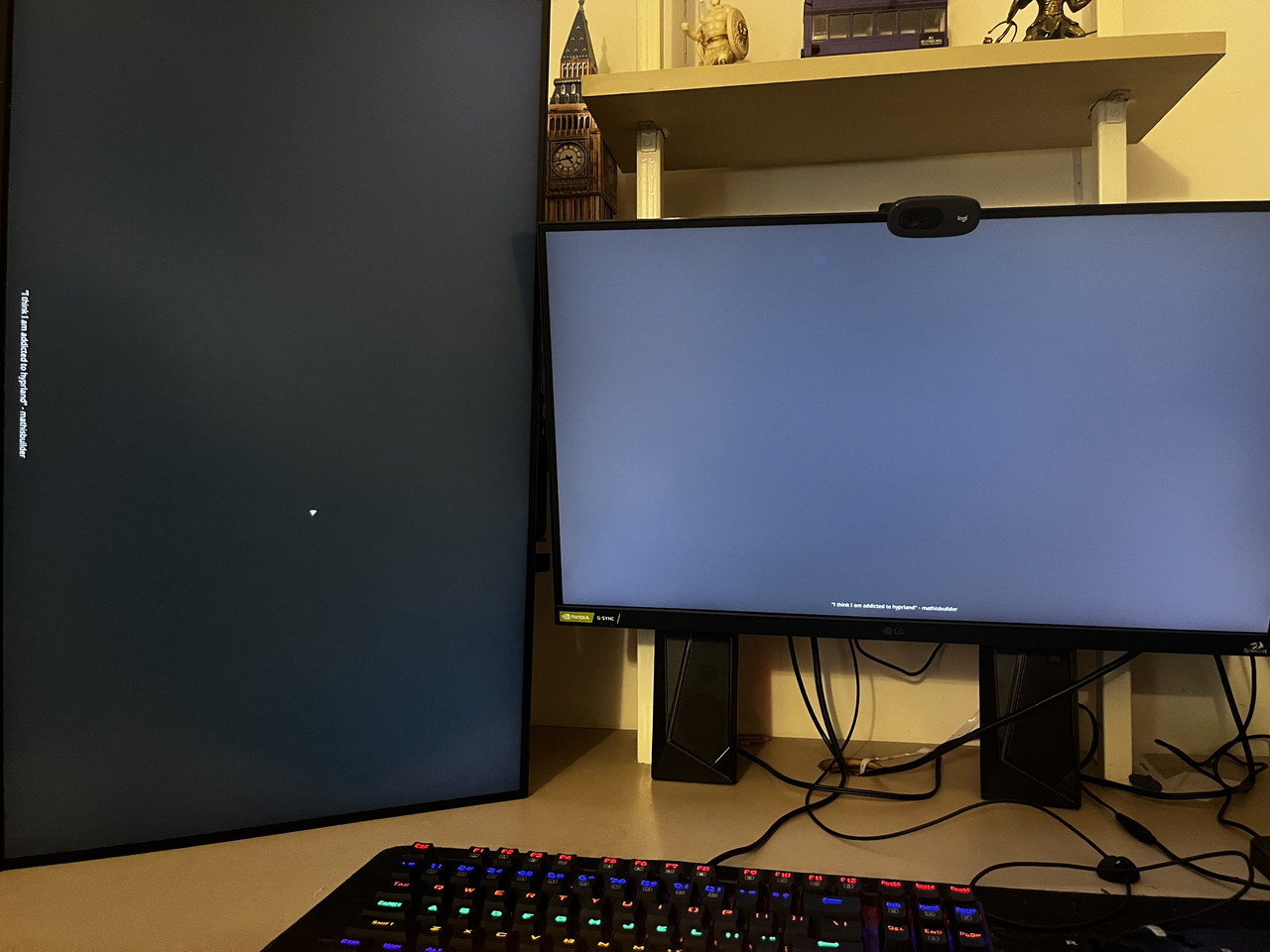 Screen with disabled igpu