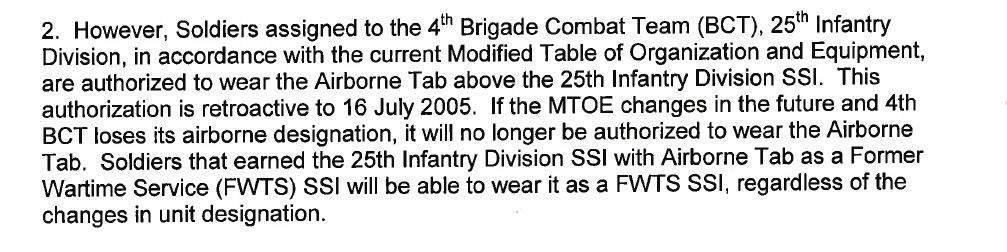 Should the 101 Airborne lose the 