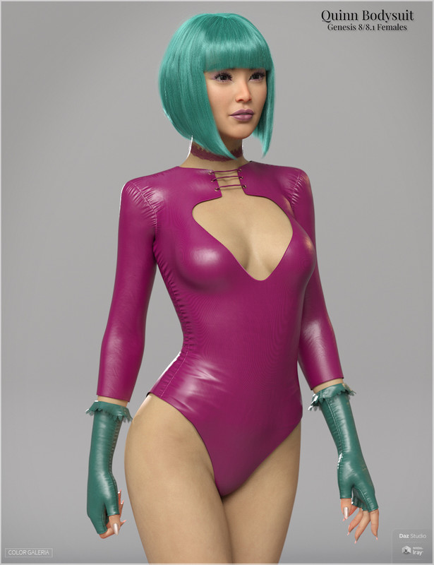 dForce Quinn Bodysuit for Genesis 8 and 8.1 Females