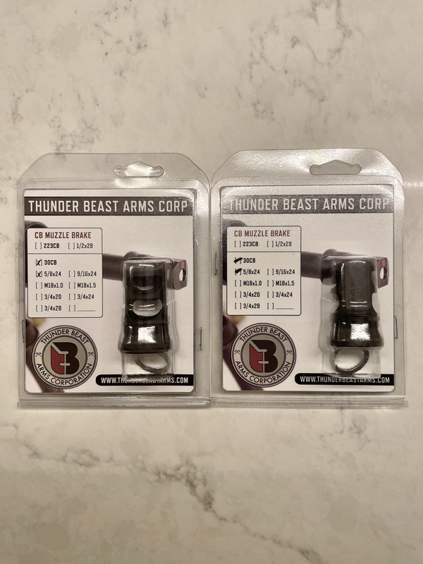 NEW Thunder Beast CB Muzzle Brake 30CB 5/8x24