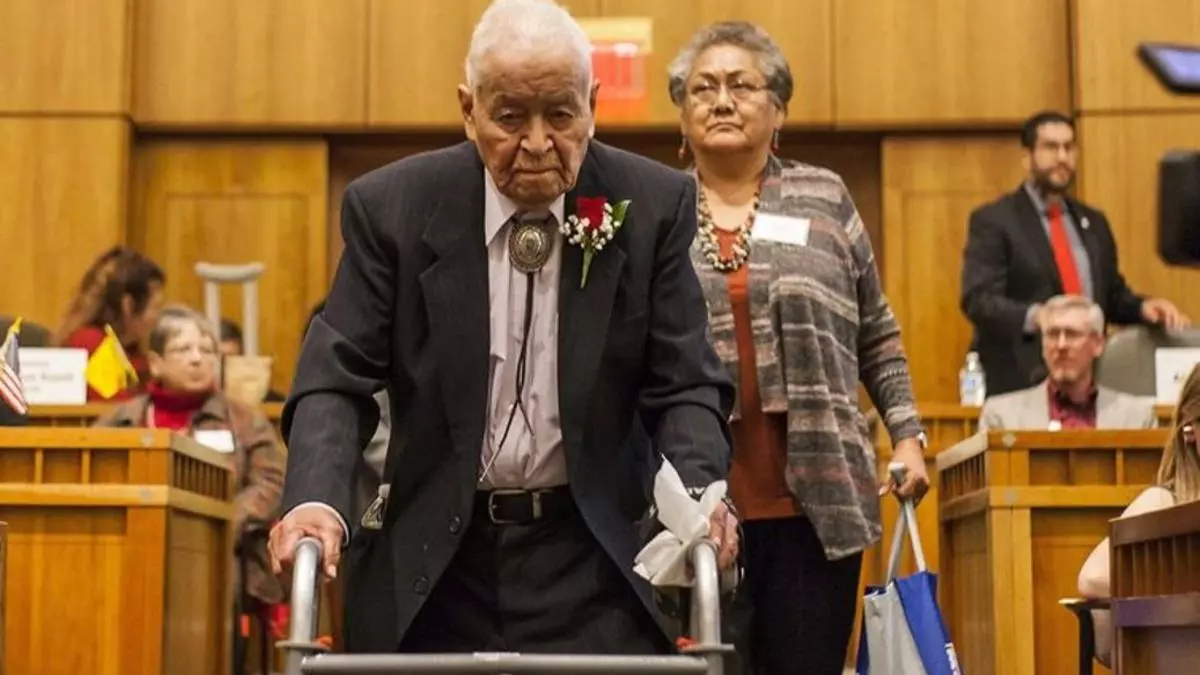 John Pinto, en la Cámara de Nuevo México