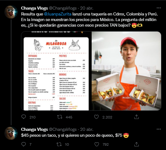 ¿Joven se tatuó el logo de la taquería de Juanpa Zurita? Video se hace viral