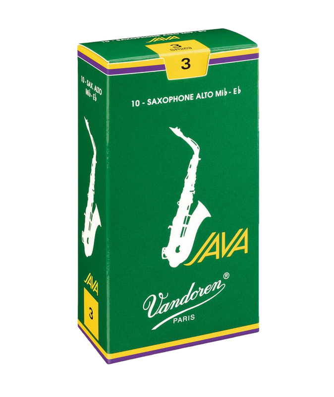 Vandoren Java Green Alto Saxophone Reeds