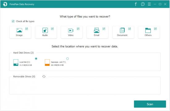 Fone-Paw Data Recovery 1.3.0 Multilingual