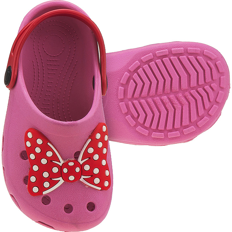 Chinelinho Infantil Pink Laço Vermelho miniatura 3