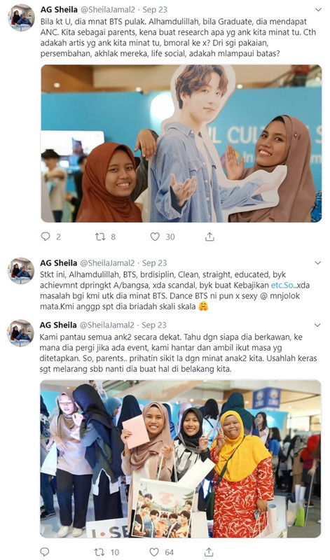 ibu belajar mengenai k-pop kerana minat anak