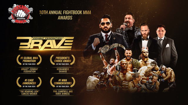 BRAVE и Дакота Дичева обраха наградите на Fightbook Awards
