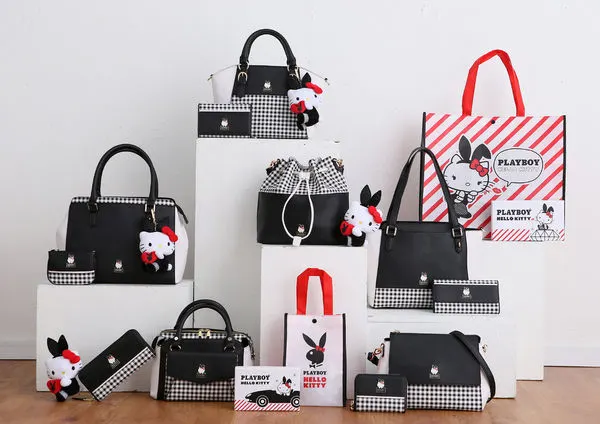 Hello Kitty x Playboy bags